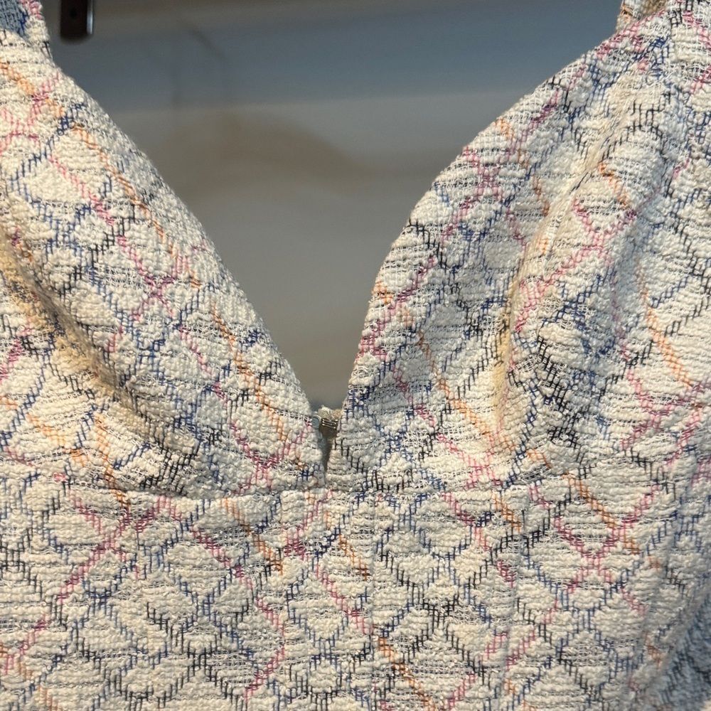 fab'rik Multicolor Textured Crop Top - Picture 5 of 5
